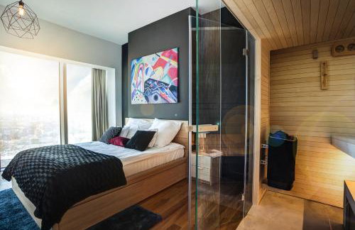 Apartments in Sky Tower with Bathtub near the window - Foto 92