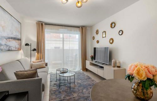 Beautiful apartment Cannes center terrace parking - Foto 13