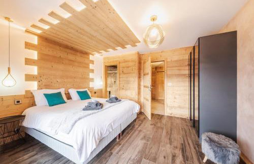 Chalet Familial Le Whymper 5 étoiles SPA Sauna Chatel - Foto 15