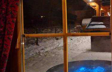 Góralski Domek Łopatówka z kominkiem i Banią - Jacuzzi! - Foto 43