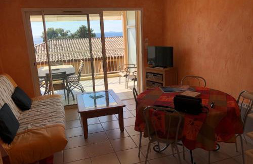 PORTICCIO, AGOSTA PLAGE vue mer pour 6 p, 2 ch, PROMO 7 nuits - Foto 2