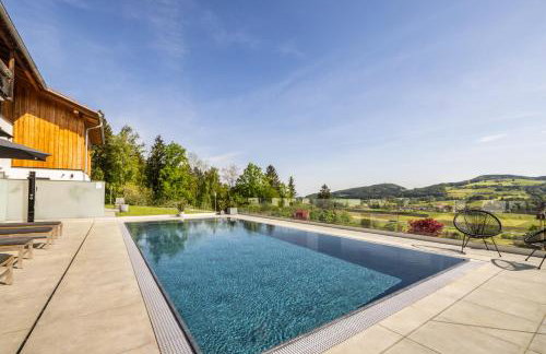 Haus Vogl Anger - Ferienwohnungen mit privater Sauna und beheizten Salzwasser Pool in Panoramalage und Nähe zu Salzburg und Berchtesgaden - Foto 25