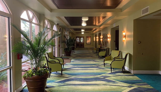 Sala de estar do lobby