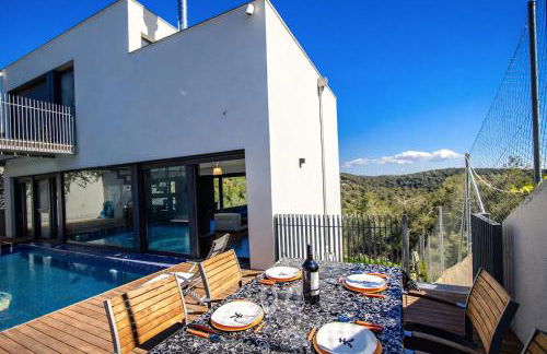 Catalunya Casas Modern Hilltop Haven with private pool 7km to beach - Foto 6