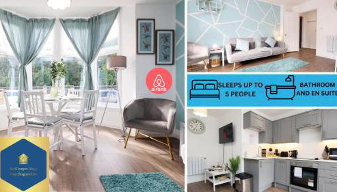 Cardiff City Centre apartment Private Parking - Foto 2