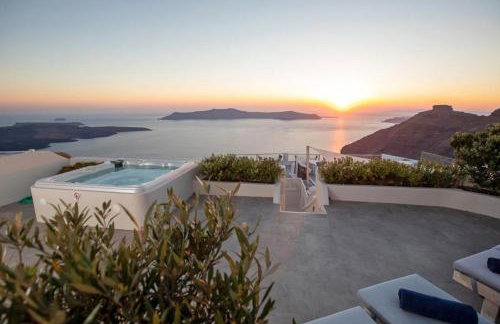 Sunset View Villa Santorini - with Outdoor Jacuzzi - Photo 36