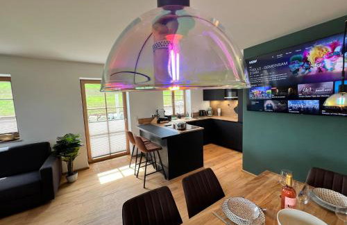 Stay Nice Apartments Dorfen Nähe München Jacuzzi Grillkota 75 Zoll TV - Foto 77