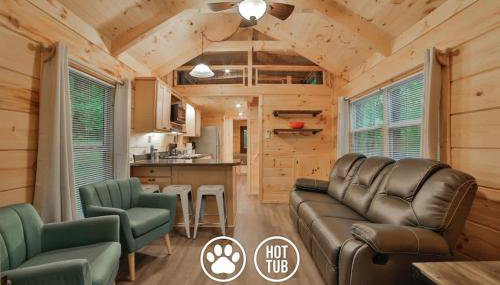 Stefan Cabin Nature-nested Tiny Home Hot Tub - Foto 1