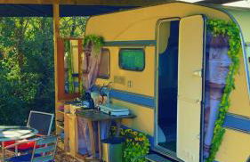 Roulotte individuelle dans le maquis Corse - Foto 1