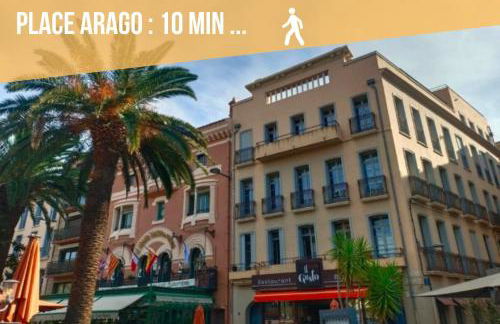 Le Cosy Perpignan Centre, 2 rooms, 2 bathrooms, free WIFI, free parking, lift, central, renovated, spacious - Foto 42