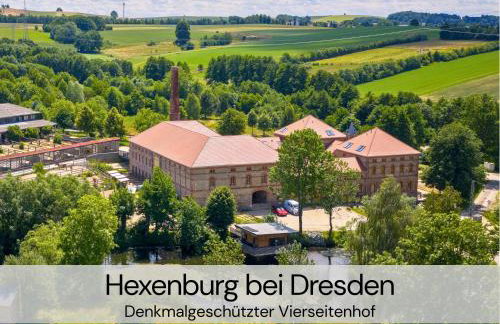 HexenburgbeiDresden 2 Zimmer Architektenwohnung mit eigener Sauna, Whirlwanne und Kamin - Nähe Sächsische Schweiz Dresden - Foto 47