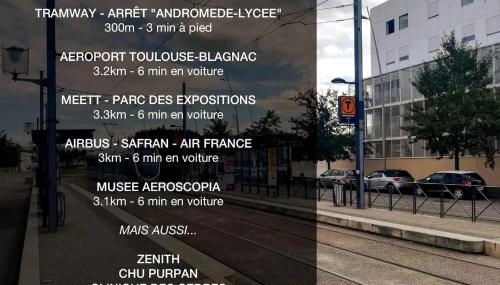 Appartement 2 chambres cosy proche aéroport et MEETT au pied du tram - Foto 2