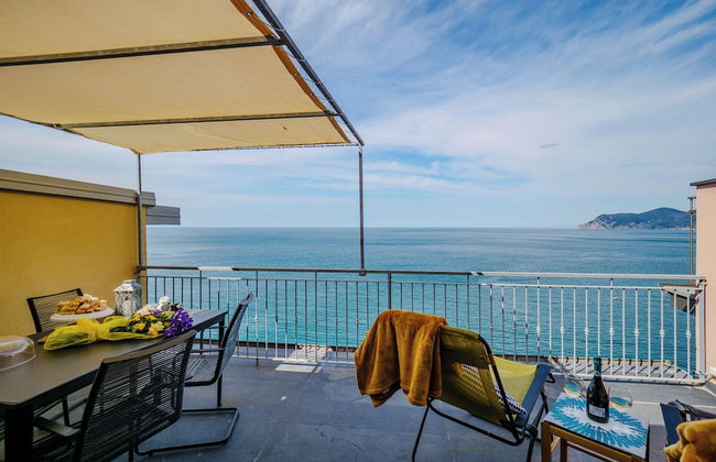 La Lampara Sea View Terrace Apartment With AC - Foto 20