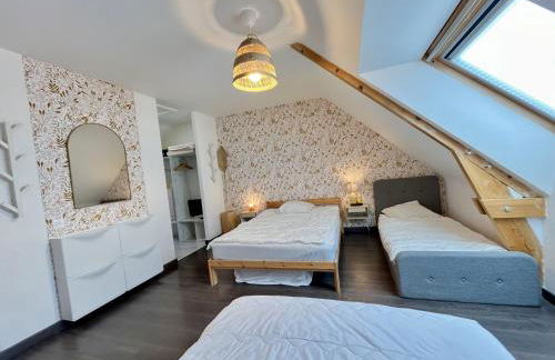 Grande maison familiale centre ville - 2km des plages - Foto 36