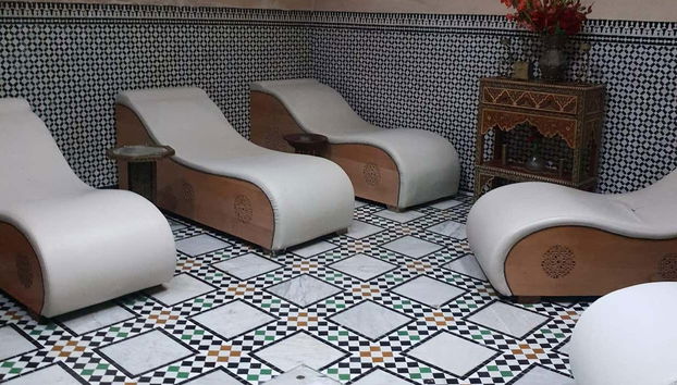 Chaises chauffantes du hammam