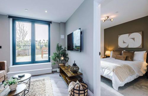 City Penthouse - Roof Terrace & Free Parking - Foto 14