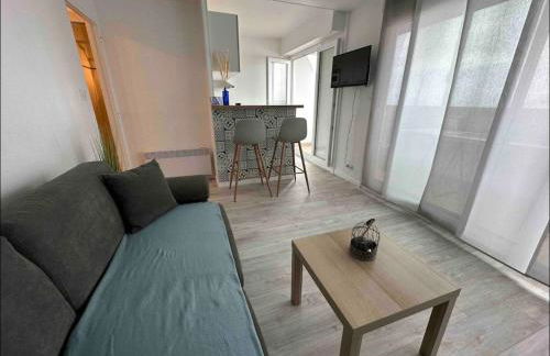 Studio 61, vue mer, wifi, parking privé - Foto 22