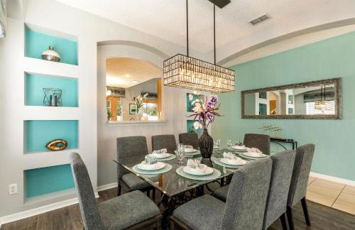 Family Friendly Vacation Home with South Facing Pool - Hot Tub - Game Room - Near Disney - Foto 7