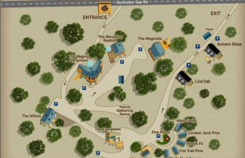 Blooming Redbud Treehouse with private hot tub - Foto 31