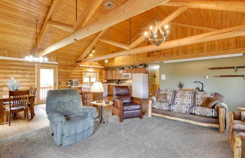 Hill City Log Cabin Along Newton Creek! - Foto 5