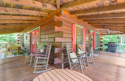 Secluded Cabin Hot Tub and 10 Mi to Blue Ridge - Foto 28