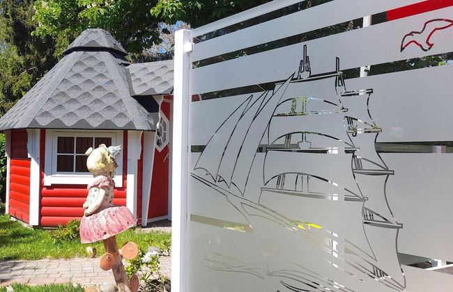 Modernes Ferienhaus mit Sauna in Wiek am Meer - Foto 18