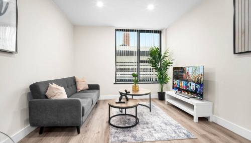 Stylish 2 Bed Apartment - Smart TV - WIFI - Jewellery Quarter 3AH - Foto 1