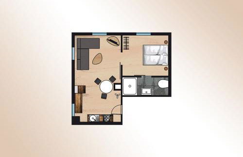 Modernes Apartment BLUES in ruhiger Altstadtlage perfekt für Paare Genießer und Auszeiten in der Weinregion Ihr gemütliches Zuhause in Besigheim - Foto 7