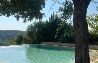 Villa 10 P piscine lagon avec vue époustouflante proche Uzès - Foto 17