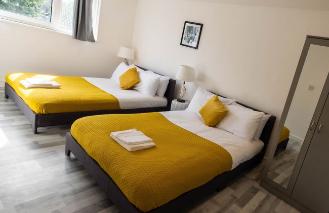 3bed Apt -city-8guests-freeparking-fastwifi - Foto 4