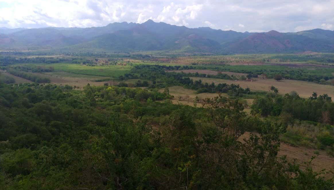 Paisaje de Trinidad desde el mirador del Valle de Los Ingenios