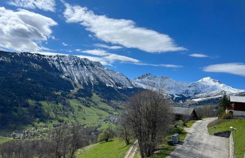 La Montagnarde avec vue imprenable - station Doucy Valmorel - 4pers - Foto 6