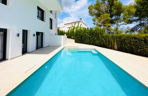 Calpe villa lujo playa piscina jardin barbacoa ideal familias y grupos - Foto 3