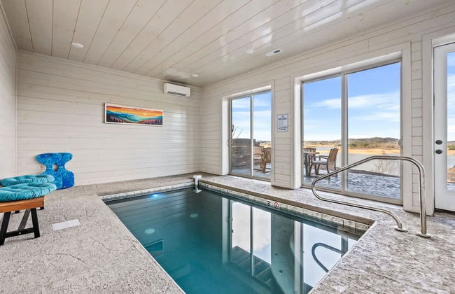 NEW Lake Cabin Sleeps 14 Indoor Pool Hot Tub - Foto 42