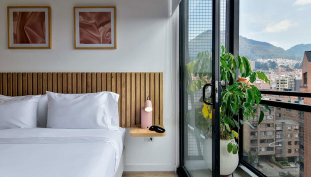 w Amazing Loft w Balcony in Chapinero - Foto 5, Habitación