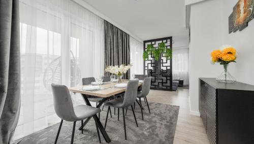 Luksusowy Apartament z 3 Sypialniami, Klimatyzacją, Parkingiem i Biurkiem we Wrocławiu by Renters Prestige - Foto 5