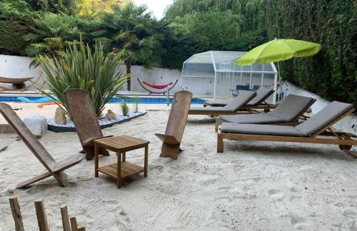 La Chaumière Luxury Domain with 2 Apartments Spa and Pool near Disneyland - Foto 5