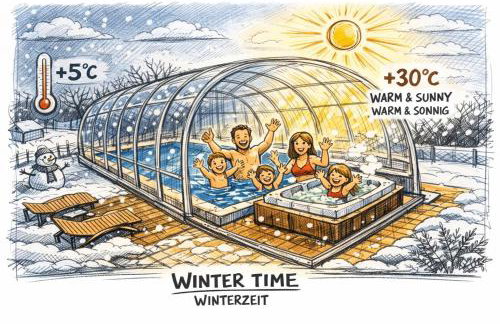 Julijud, heated pool, jacuzzi, DOME and sauna - Photo 2