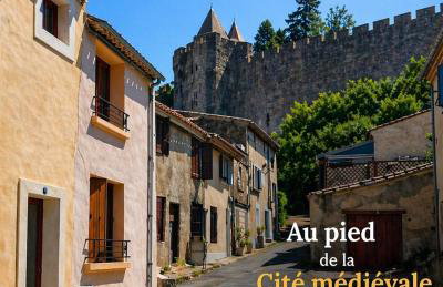 CITE MEDIEVALE- LE REMP'ART - 3 Chambres Tout Confort-au pied de la Cité- Accès direct piétons - parking gratuit - Foto 1