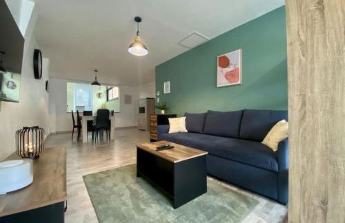 L'Appartement Jebari - Esprit loft Carcassonne proche cité médiéval et aéroport - Foto 25