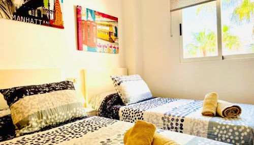 .Apartamento 1a linea de playa + piscina + parking DAIMUS - Foto 4