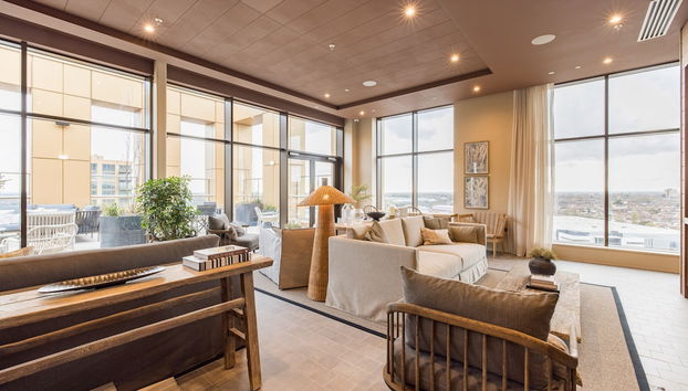 Sitzecke in der Lobby