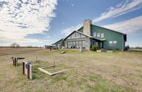 Game Room, Fireplaces, On-Site Lake! Kaufman Home - Foto 29