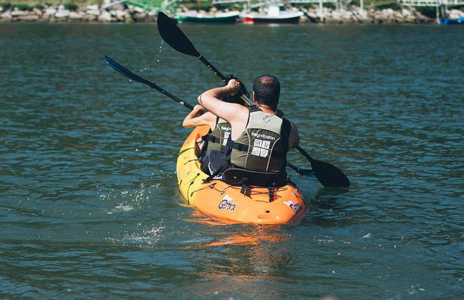 Descida do rio Oria de caiaque - Foto 4