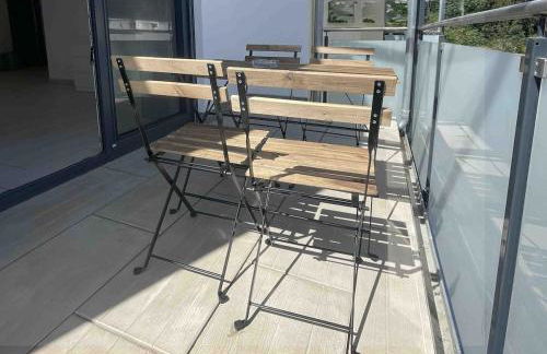 MAX117 moderne Monteurwohnung mit Balkon - Foto 12