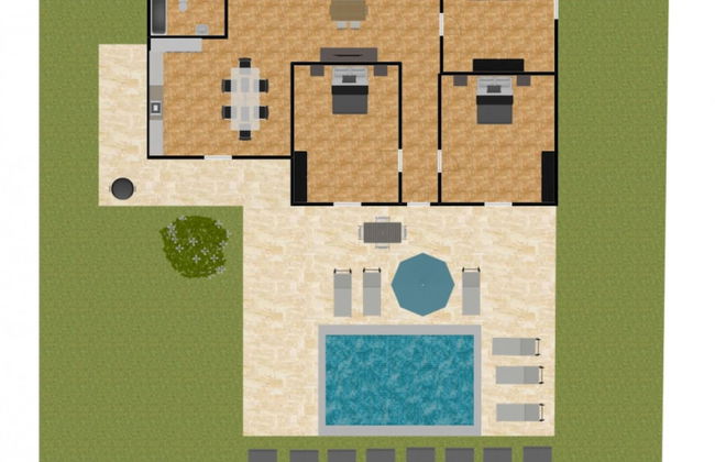 Villa Maro Large Private Pool A C Wifi - 2424 - Foto 10