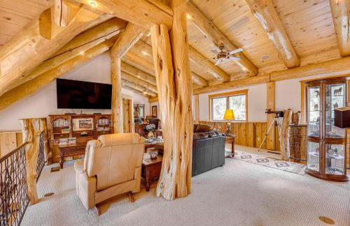 Scenic Payson Cabin! Fireplace and Wraparound Patio - Foto 19
