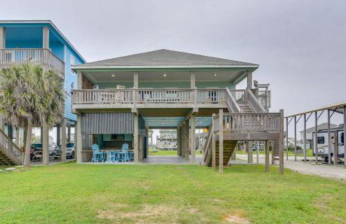 225 Feet to Shore! Ocean-View Crystal Beach Escape - Foto 36