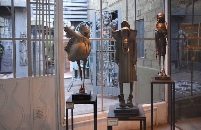 Visita à Casa do Escultor Roberto Rosas - Foto 4