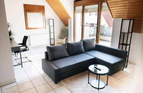 Maisonette-Wohnung Airport Messe Stuttgart - Balkon - Parkplatz - Foto 67